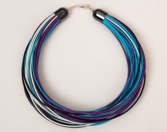 Blue Rainbow necklace