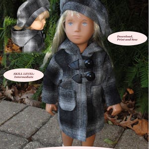 Doll Clothes PDF Pattern for 16&#39;&#39; Sasha Doll by NVME SA-16