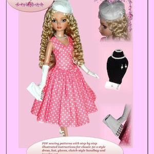Doll Clothes PDF Sewing Patterns for 16&#39;&#39; Ellowyne Doll