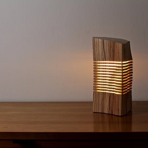 Light Sculpture Reclaimed Wood Art