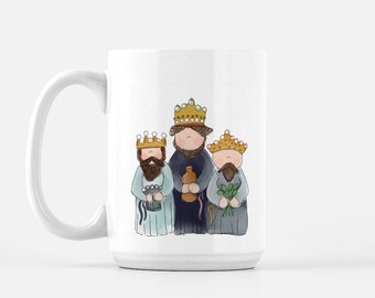 Three Kings Wisemen  - 15oz Mug - Ships Free
