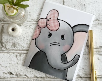 Elephant - Blank Greeting Card