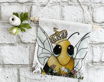 Bee - Banner/Wall Hanging/ Pennant