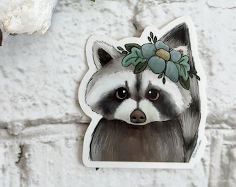 Raccoon Sticker