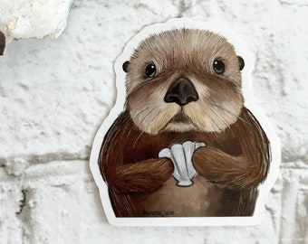 Otter Sticker