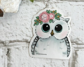 Owl Sticker