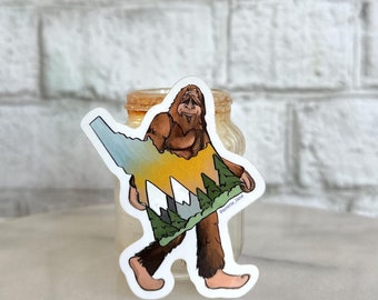 Idaho Sasquatch Sticker