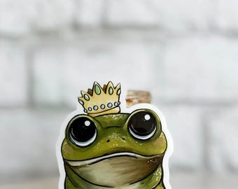 Frog Prince Sticker