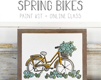 Adult Painting Kit (Spring Bicycle)