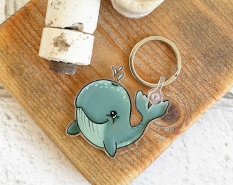 Whale Keychain