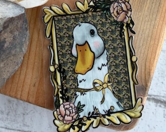 Goose Sticker - Die Cut Permanent Sticker