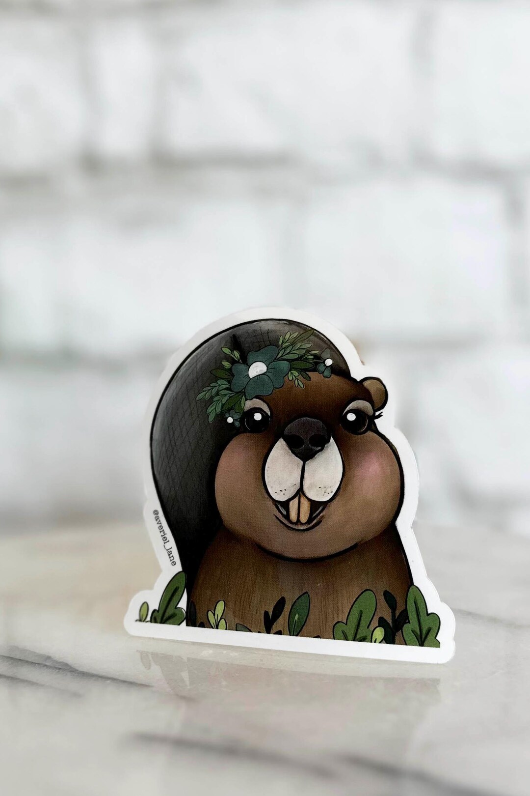 Beaver Sticker - Die Cut Car Sticker (3x3 Inch) - Etsy