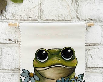 Frog - Banner/Wall Hanging/ Pennant