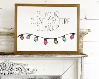 Is your house on fire Clark?