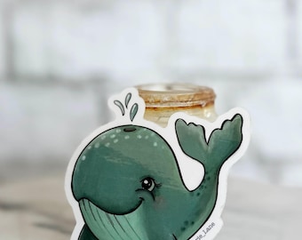 Whale Sticker