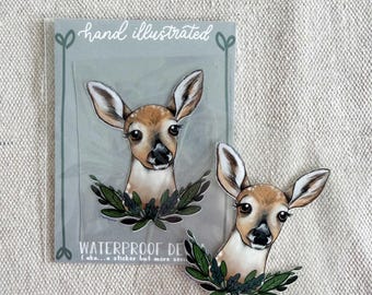 Deer - Waterproof Decal