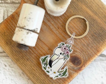 Flamingo Keychain