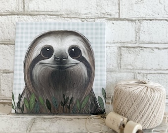 Sloth / Canvas Print