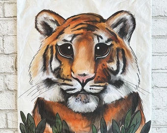 Tiger Pillow Cover