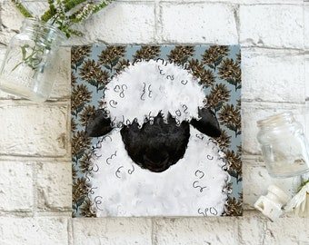 Valais Sheep / Canvas Print