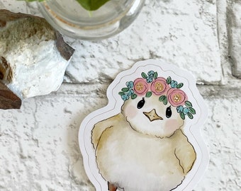 Spring Chick Sticker