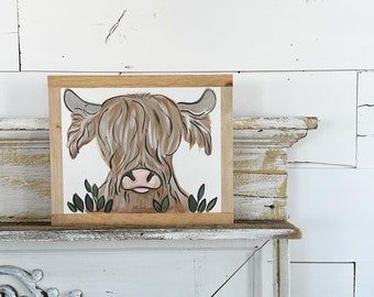 Highland Cow Painting