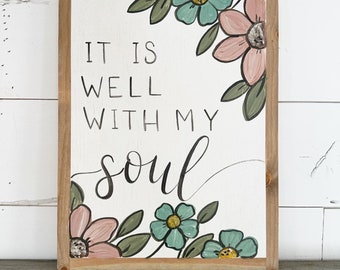 It is well with my soul