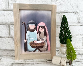 Nativity / 5x7 Framed Print