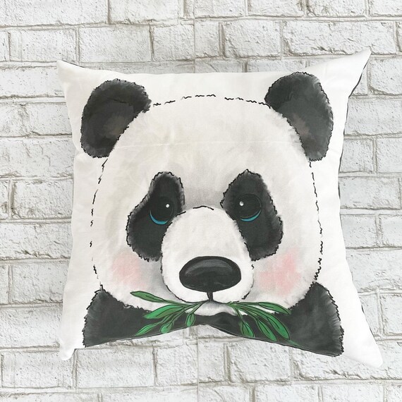 Panda face pillow online