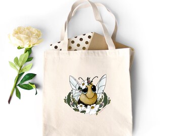 Bee Tote Bag Heavy