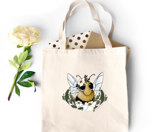 Bee Tote Bag Heavy