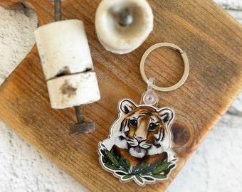 Tiger Keychain