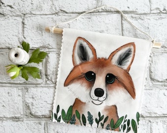 Fox - Banner/Wall Hanging/ Pennant