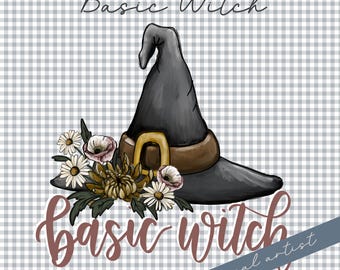 Basic Witch Fall PNG Digital Download