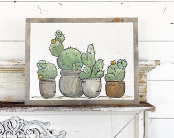 Cactus Still Life