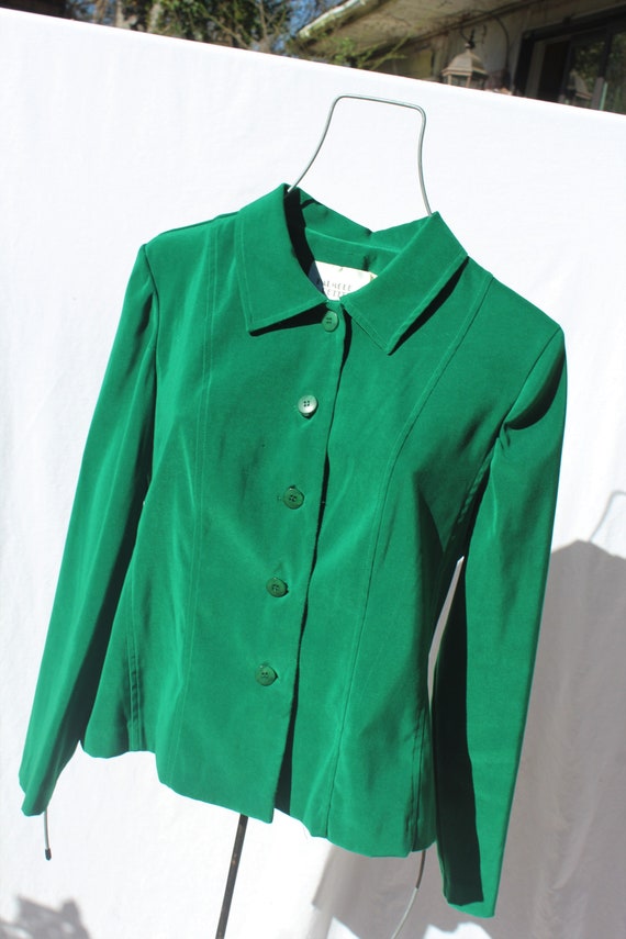kelly green jacket