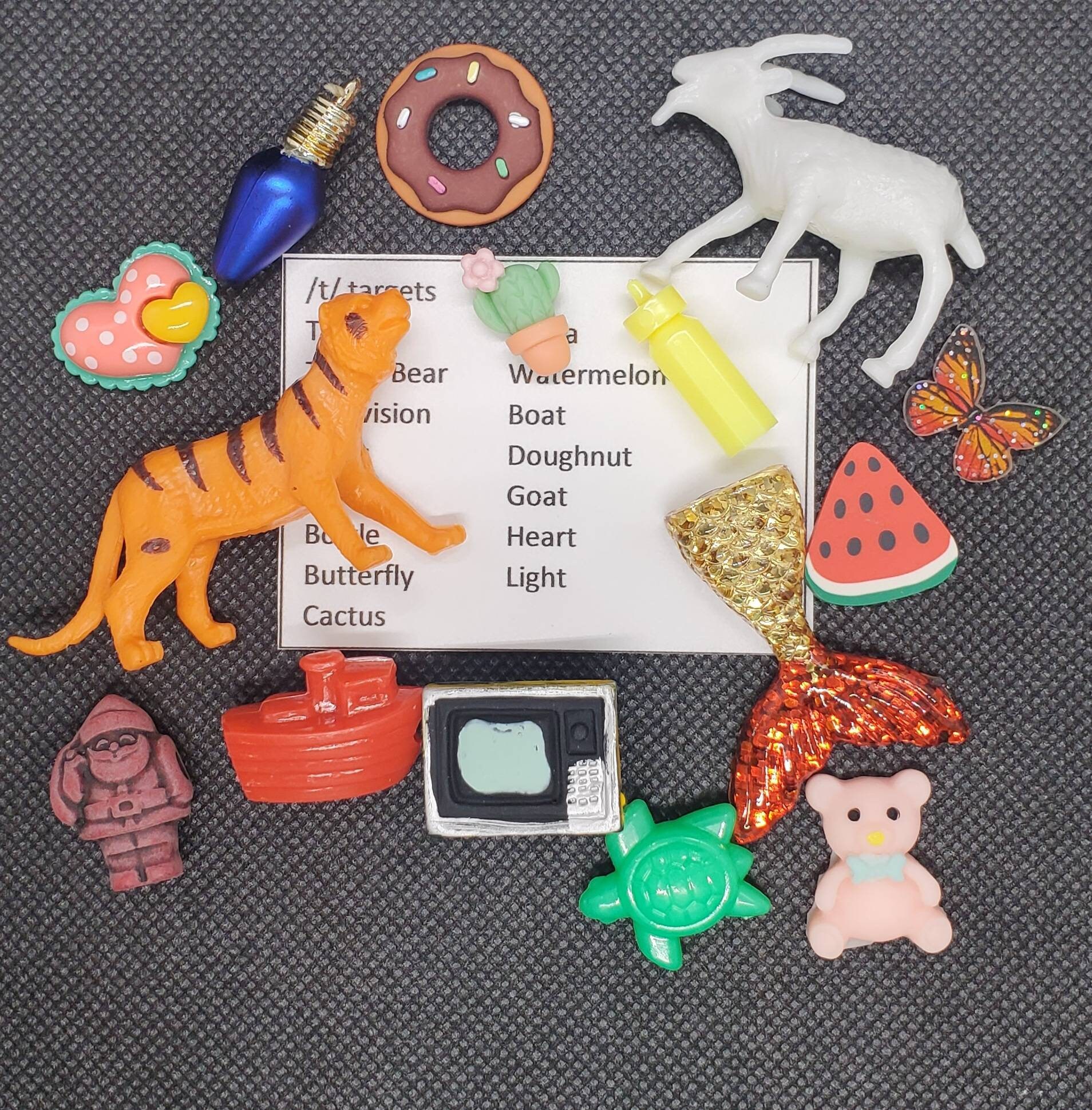 Speech Therapy Miniature Objects for Articulation Phonology - Etsy