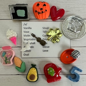 Speech Therapy Miniature Objects for Articulation Phonology