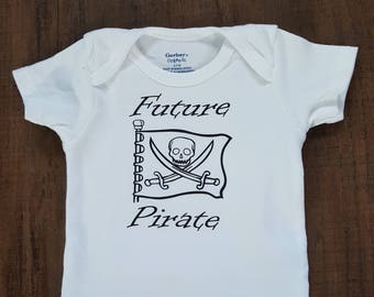 Pirate Arr Cotton Baby Bodysuit One Piece