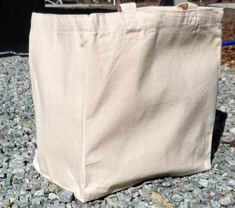 It is Well With My Soul Reusable Canvas Tote Bag Reusable Grocery Bag Shopping Bag Zero Waste Everyday cotton tote great gift