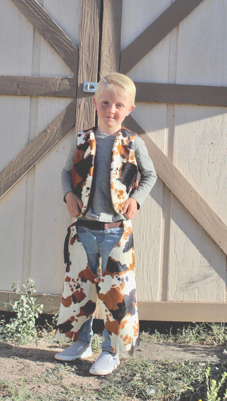 Toddler Cowboy Costume, Western Rodeo Outfit, Cowboy Outfit image 6