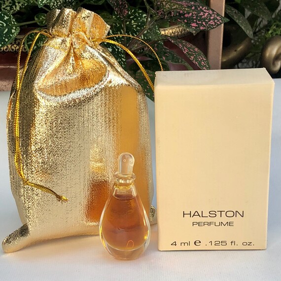 Vintage HALSTON .125oz 4ml Pure Parfum Miniature New in Box 