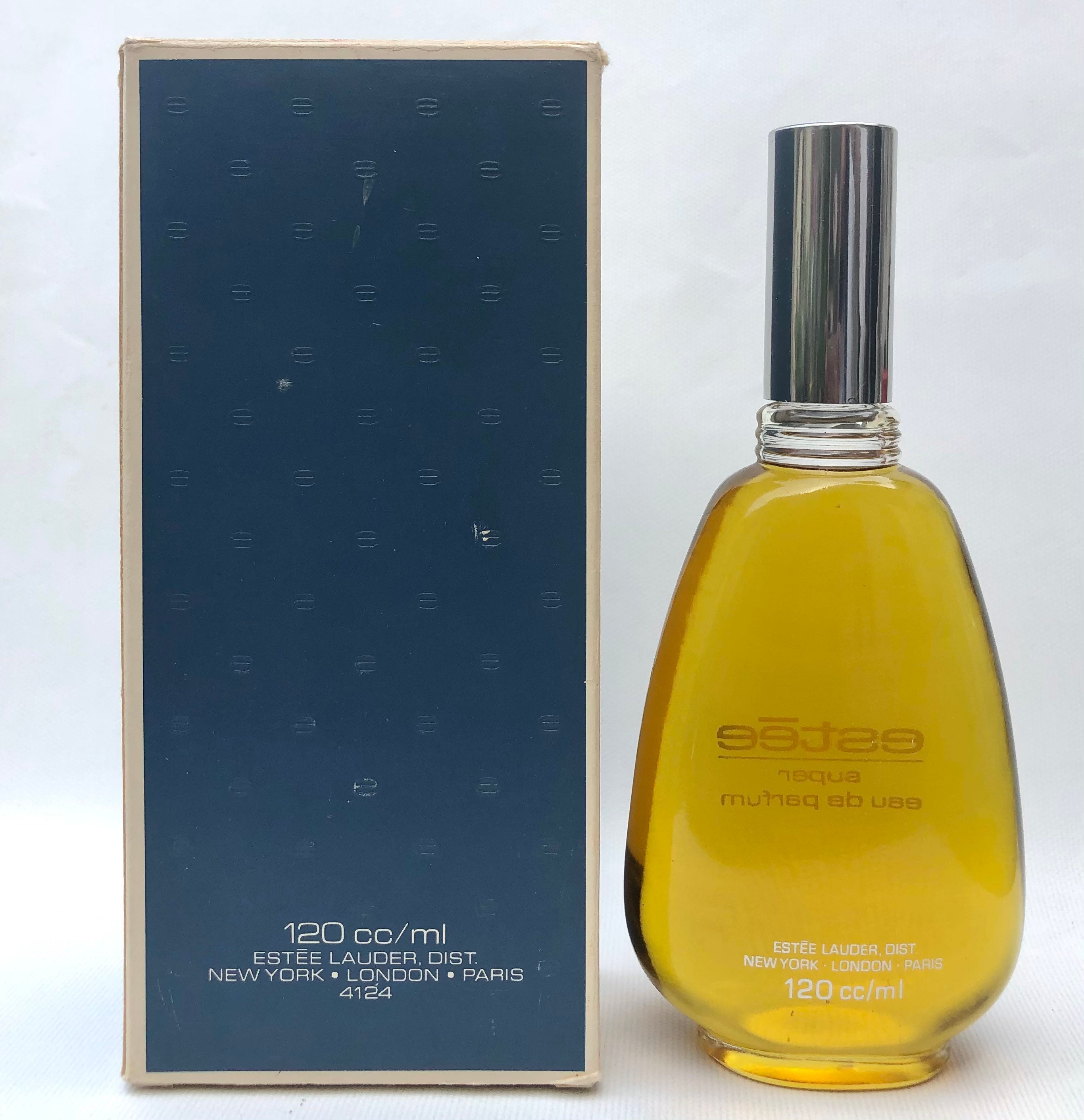 トップス VINTAGE PERFUME SMELL SHEER TOP Estee Super Vintage Estee Lauder EDP Fragrance Splash HUGE