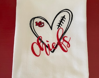 Kansas City  Chiefs kitchen towel
