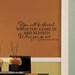 Deuteronomy 28 6 wall decal,Home Decor, family wall decal, Kitchen Decal, Kitchen decor, Wall decor, Bible quote decal