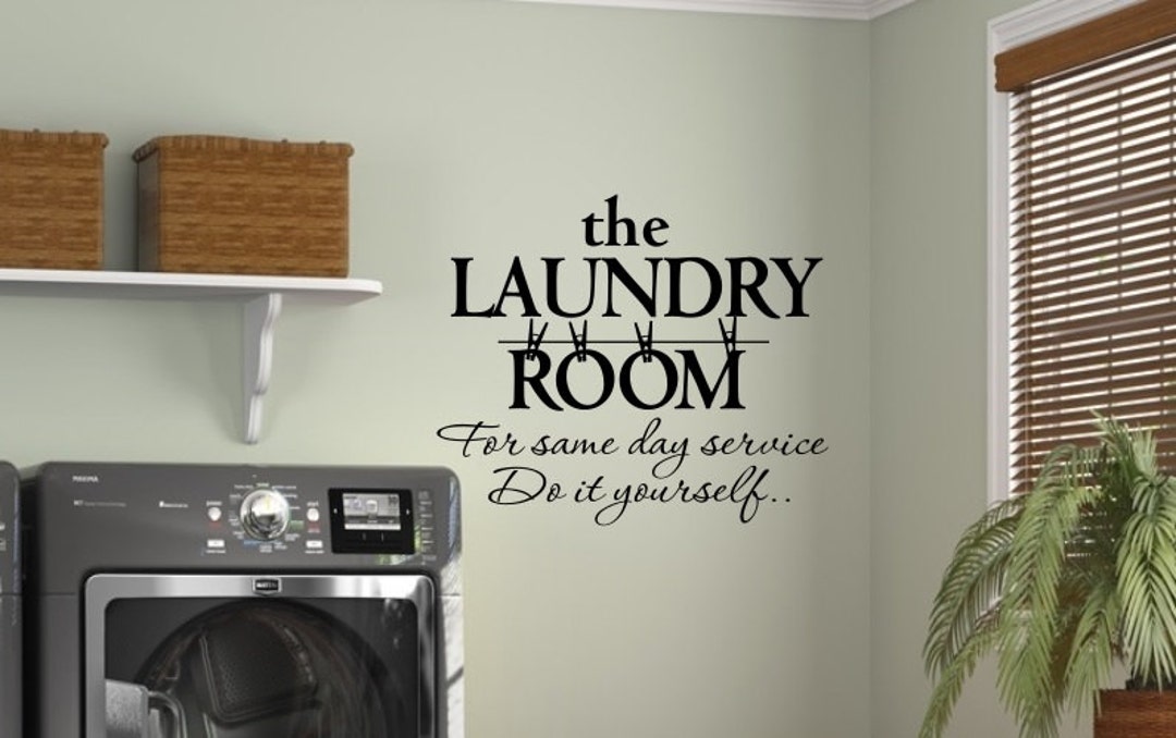 Laundry Room Decal Laundry Decal Laundry Room Laundry Etsy