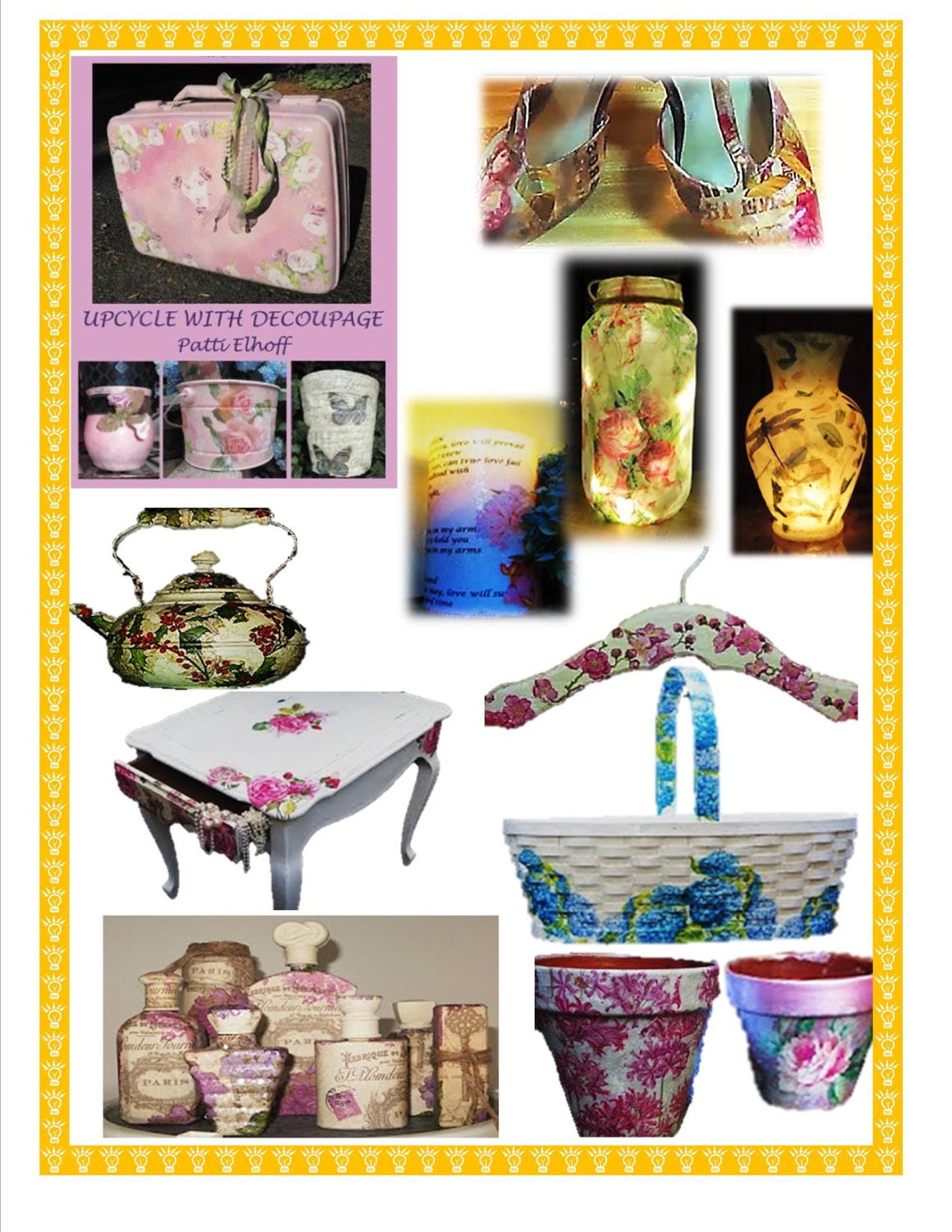 Decoupage Napkins, SET OF 2, Vintage Paper Napkins, St. Patrick's Day