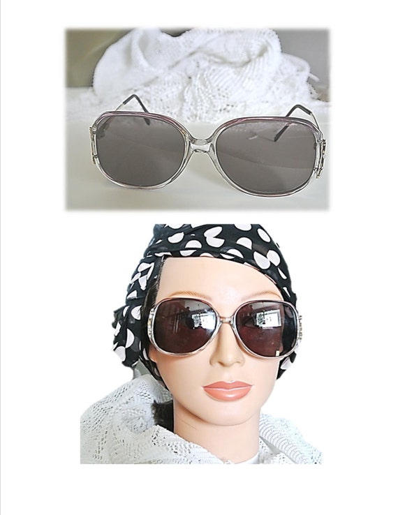 Vintage Oversized Sunglasses, Glasses, Eyeglasses… - image 1