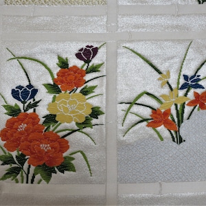 OBI Table RUNNER / Vintage Unused / Japanese Obi Belt / Silk / Unworn / Wall Hanging / Home Decor / Runner / Kimono Belt /Gift for Her