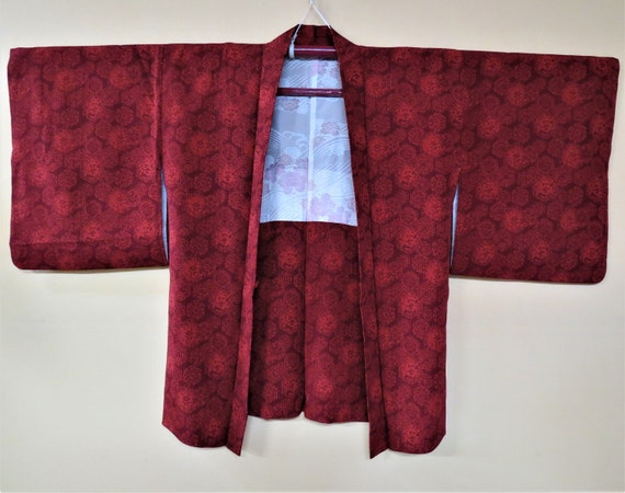 Kimono Jacket / Haori / Silk Vintage Japanese Haor